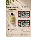 boyansa Haki kumaş boyası 2 adet + 1 adet sabitleme özel boyama seti ( pantolon , tişört , kıyafet vb )