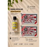 boyansa Kırmızı kumaş boyası 2 adet + 1 adet sabitleme özel boyama seti ( pantolon , tişört , kıyafet vb )