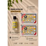 boyansa Sarı kumaş boyası 2 adet + 1 adet sabitleme özel boyama seti ( pantolon , tişört , kıyafet vb )