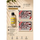 boyansa Vişne Çürüğü kumaş boyası 2 adet + 1 adet sabitleme özel boyama seti ( pantolon , tişört , kıyafet vb )