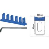 Boyasız Göçük Düzeltme Plastiği Mavi 6’lı V Şekil 22,5mm + L Kol