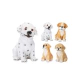 BOYNER EVDE Çok Renkli Dekoratif Oturan Köpek Biblo 17x11x19 cm, 5003286297