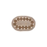 BOYNER EVDE Hasır Oval Kilim 80x50 Cm 5003014649