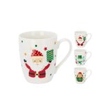 BOYNER EVDE Porselen Çok Renkli Kupa Xms 10Cm Yılbaşı Deseni, 5003323990