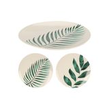 BOYNER EVDE Yaprak Desenli Porselen Tatlı Tabağı 20 cm, 5003224972
