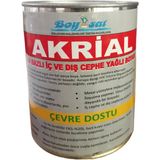 Boysat Akrial Su Bazlı Iç ve Dış Cephe Yağlı Boya 2 kg - Beyaz