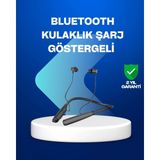 Boyun Askılı Kablosuz Bluetooth Kulaklık – Aktif Gürültü Önleme, LCD Ekranlı Midastech - Çok Renkli