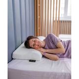 Boyun Destekleyici Ortopedik Yastık Memory Foam Boyun Yastığı Vücut Şeklini Alan Visco Yastık 56 * 36 * 11/8 cm