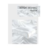 Boyun Destekli Yastık Mikrofiber 50X70 Cm Beyaz