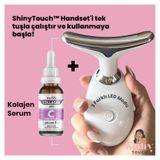 Boyun ve Yüz Sıkılaştırıcı Ems Güzellik Cihazı (Gıdı, Sarkma, Yüz Gençleştirici Cihaz) - Beyaz