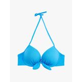 Boyundan Bağlamalı Fiyonklu Destekli Bikini Üstü