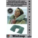 #Boyunluk Şişme Travel Neck Pillow Konforlu Ergonomik Portatif Uçak Otobüs Seyahat Yastığı Boyunluk
