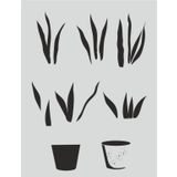 Boyutlu Desen Stencil Şablon (21x30) By-061