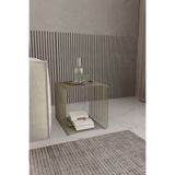 boz concept home Bonj19 Miami Dopamin Minimalist Metal Tel Yan Sehpa Modern Küp Yan Sehpa & Modüler Kitaplık Dergilik