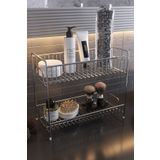 Boz Concept Home Tezgah Ustu Raf 2 Katli Banyo Duzenleyici Mutfak Duzenleyici Baharatlik