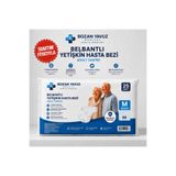 Bozan Yavuz Medical Sağlık Ürünleri Belbantlı Hasta Bezi (M Beden) 25 adet Sızdırmaz Bariyer