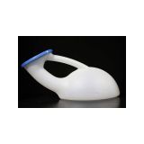 Bozkar Medikal Kapaklı İdrar Kabı, 800 ml, Unisex Hasta Ördeği, Ölçüm Skalası, Yıkanabilir, Beyaz