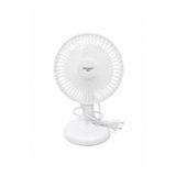 Bozkar Medikal Voltomat Air 15W Masaüstü Vantilatör 15 cm Sessiz Masa Fanı Güçlü Hava Akışı Beyaz Ev Ofis Kullanımı