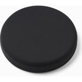 Bozkar Medikal Yuvarlak Oturma Simidi, Memory Foam, Kaymaz Tabanlı, Çıkarılabilir Kılıflı, Ortopedik, Siyah - Ahşap
