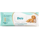 Bozkar Peppy Pet Care Evcil Hayvan Temizleme Mendili 50 Adet – Köpek ve Kedi Için Alkolsüz Islak Mendil, Pati Tüy Kulak Göz Çevresi Temizleme Mendili