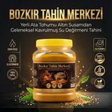 Bozkır Tahin Merkezi Ata Tohumu Altın Susam Taş Değirmen Tahini Kavrulmuş 930 Gr (Vegan&Doğal)
