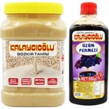 Bozkır Tahin Merkezi Kalaycıoğlu Beyaz Tahin 935 Gr- Üzüm Pekmezi 950 gr - 1,9 kg