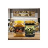 Bozkır Tahin Merkezi Yerli Altın Susam Kavrulmus Tahin 935gr- Geleneksel Kozalak Pekmezi 950gr