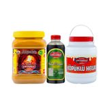 Bozkırlı Çavuşoğlu 3 x 930 gr Tahin Paketi Kepeksiz Tahin + Üzüm Pekmezi + Köpük Helva