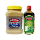 Bozkırlı Çavuşoğlu 930 gr Kepekli Beyaz Tahin + 1 kg Üzüm Pekmezi