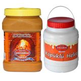 Bozkırlı Çavuşoğlu 930 gr Kepekli Bozkır Tahini + 930 gr Köpüklü Helva