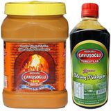Bozkırlı Çavuşoğlu 930 gr Odun Ateşinde Kepekli Bozkır Tahini + 1 kg Üzüm Pekmezi