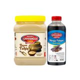 Bozkırlı Çavuşoğlu Beyaz Bozkır Tahini 930g + Harnup Pekmezi 1000g
