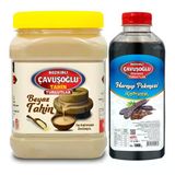 Bozkırlı Çavuşoğlu Beyaz Tahin 930 G + Harnup Keçiboynuzu Pekmezi 1000G