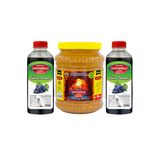 Bozkırlı Çavuşoğlu Bozkır Tahini Kepeksiz 1850G + Çavuşoğlu Üzüm Pekmezi 2 Kg