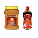 Bozkırlı Çavuşoğlu Çifte Kavrulmuş Kepekli Bozkır Tahini 930 gr + 1 kg Dut Pekmezi