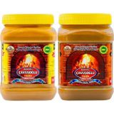 Bozkırlı Çavuşoğlu Çifte Kavrulmuş Kepekli Bozkır Tahini 930 Gr Çifte Kavrulmuş Kepeksiz Bozkır Tahini 930 Gr
