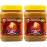 Bozkırlı Çavuşoğlu Çifte Kavrulmuş Kepekli Bozkır Tahini 930 Gr X 2 Adet