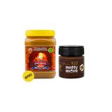 Bozkırlı Çavuşoğlu Kepekli Tahin 930 gr & Nutty More %22 Kakaolu Fındık Ezmesi 200 gr