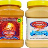 Bozkırlı Çavuşoğlu Kepeksiz Tahin Tanışma Seti (Odun Ateşinde Çifte Kavrulmuş 930G + Tek Kavrulmuş Beyaz Tahin 930G)