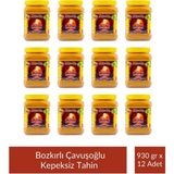 Bozkırlı Çavuşoğlu Odun Ateşinde Bozkır Tahini Kepeksiz 930 gr X 12'li Paket