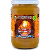 Bozkırlı Çavuşoğlu Odun Ateşinde Kepekli Bozkır Tahini 600G Cam Kavanoz Çifte Kavrulmuş