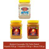 Bozkırlı Çavuşoğlu Tahin 930 gr 3 lü Paket