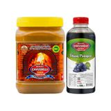 Bozkırlı Çavuşoğlu Tahin Kepekli 930 G + Çavuşoğlu Üzüm Pekmezi 1 KG