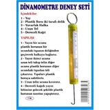Bozkırlı Dinamometre Deney Seti - 2 Adet - Şeffaf