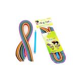 Bozkırlı Renkli Quilling Kağıt Kıvırma Seti 15 Parça Kırtasiye Ürünü Ölçüleri ile