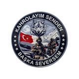 Bozkurt Asker Peç ,kahrolayım Senden Başka Seversem - Arma - Tpu Patch Karışık/çok Renkli Çok Renkli