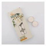 Bozkurt Mum Scented Tealights Yasemin 10'lu Pk - Beyaz - 10 Adet