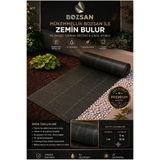 Bozsan 1mt X 5 Mt. Kumaş Sera Taban Yabani Ot Örtüsü Jüt Peyzaj Uygulama Yer Malç Naylonu Sulzer Dokuma