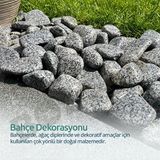 Bozsan Granit Taş 2-4 cm Dolomit Taşı Bahçe Süs Akvaryum Taşı Dere Çakıl Taşı 5 kg