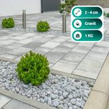 Bozsan Granit Taş 2-4cm Dolomit Taşı Bahçe Süs Akvaryum Taşı Dere Çakıl Taşı 1 kg